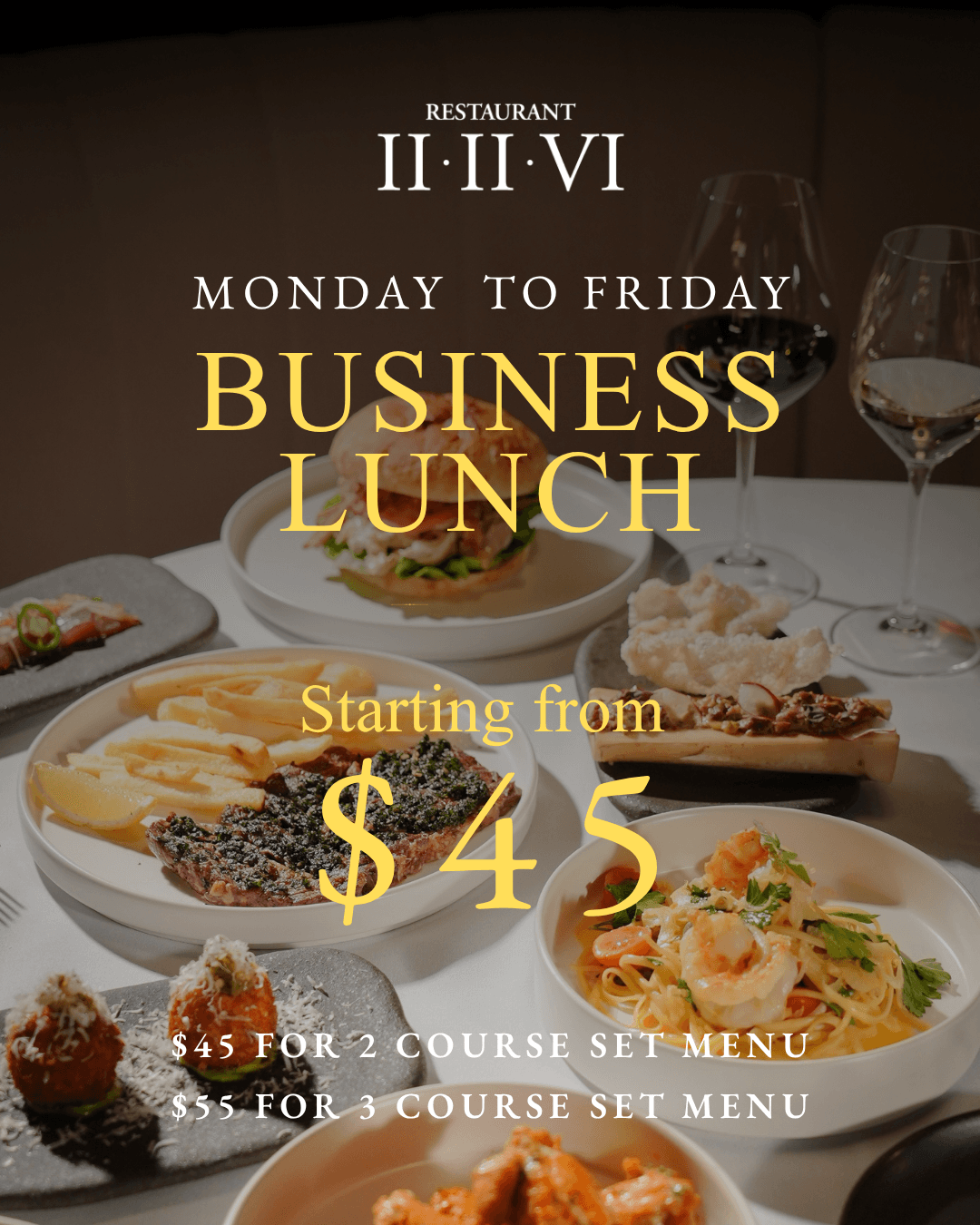 business lunch